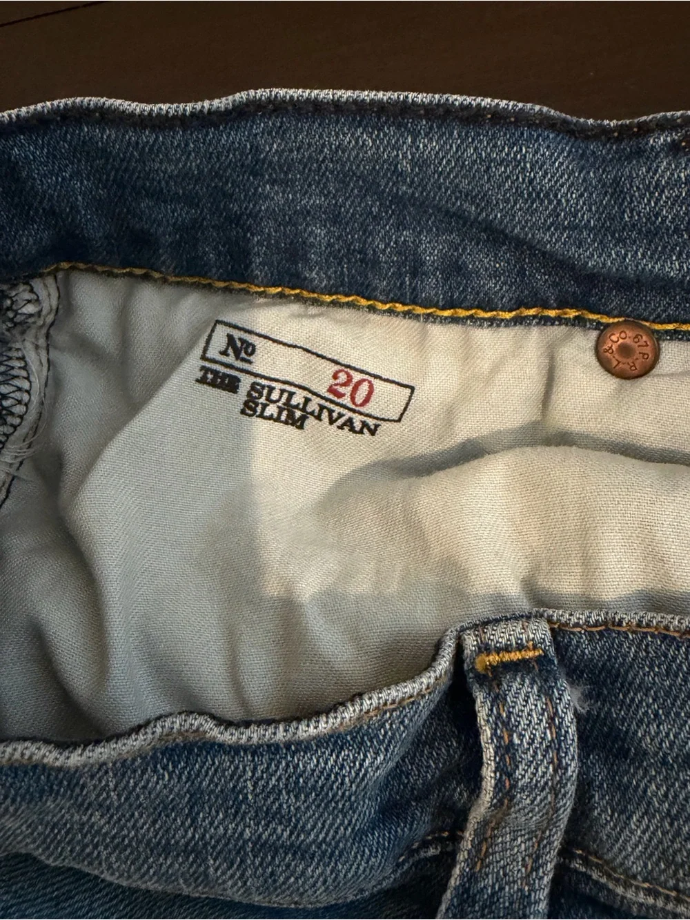 Polo Ralph Lauren Kids Sullivan Slim Fit Blue Jeans - 18-20 XL